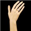 Image 4 : Platinum 0.85ctw Diamond Ring