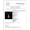 Image 4 : 14K Gold 0.46ct Ruby & 0.18ctw Diamond Pendant