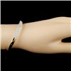 Image 3 : 14K Gold 1.95ctw Diamond Bangle