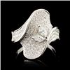 Image 1 : 18K Gold 1.92ctw Diamond Ring