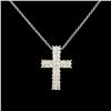 Image 2 : 0.64ctw Diamond Pendant in 14K Gold