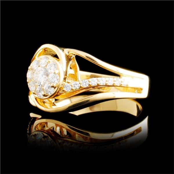 0.52ctw Diamond Ring in 14K Gold