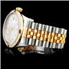 Image 3 : Diamond Rolex 18K/SS 36mm DateJust Watch