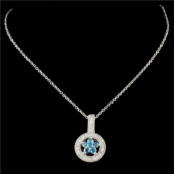 0.51ctw Diamond Pendant in 14K Gold