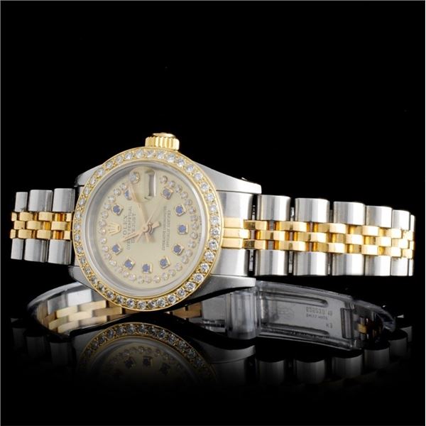 Diamond Rolex Ladies DateJust Watch