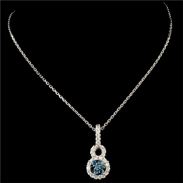 0.56ctw Diamond Pendant in 14K Gold