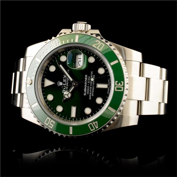 Ceramic Rolex Submariner "Hulk" Watch