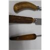 Image 3 : Bone Handle Serving Set in Protective Case