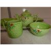 Image 2 : Crown Devon green china set