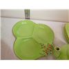 Image 5 : Crown Devon green china set
