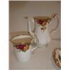 Image 8 : Royal Albert, Teapot, Cup, Coffee Pot and Serving