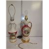 Image 1 : 2 Ornate Ceramic Table Top Lamps