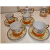 Image 4 : Vintage Handpainted Coffee Set