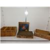 Antique magnum boxes, Wall Art made from crate