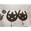 Image 2 : Collection of metal and cast iron  ornaments and wall hangers