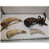 4 Vintage Horns