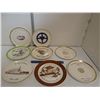 8 Vintage Hycroft Plates