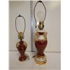 Image 2 : 2 Ornate Ceramic Table Top Lamps