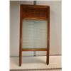Antique "The Jasper"  Glass Washboard