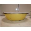 Image 3 : Vintage Enamel Ware, Large Yellow Bowl, Jug and