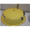 Image 5 : Vintage Enamel Ware, Large Yellow Bowl, Jug and