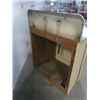 Image 7 : Build In Cast iron Sink with Wooden Cupboard
