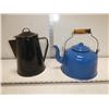 Image 1 : Enamel Coffee Maker and Water Boiler Kettle