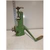 Antique Green Enamel Meat Grinder
