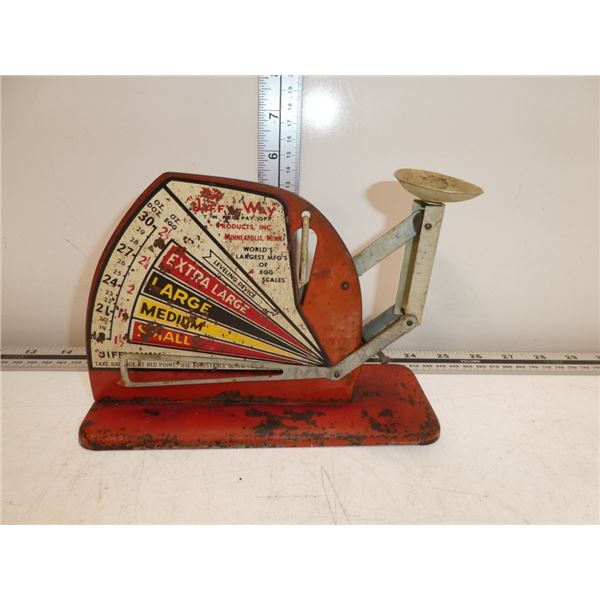 "Jiffy Way" Antique Egg Scale