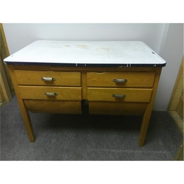 Antique Bottem of a Hoosier?