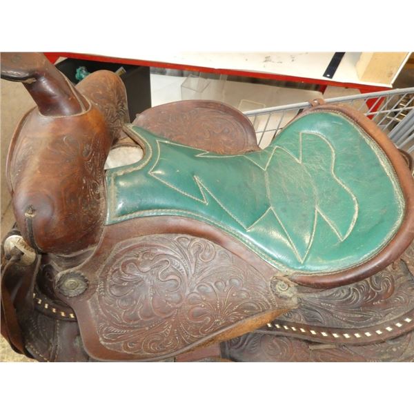 Antique Western Saddle