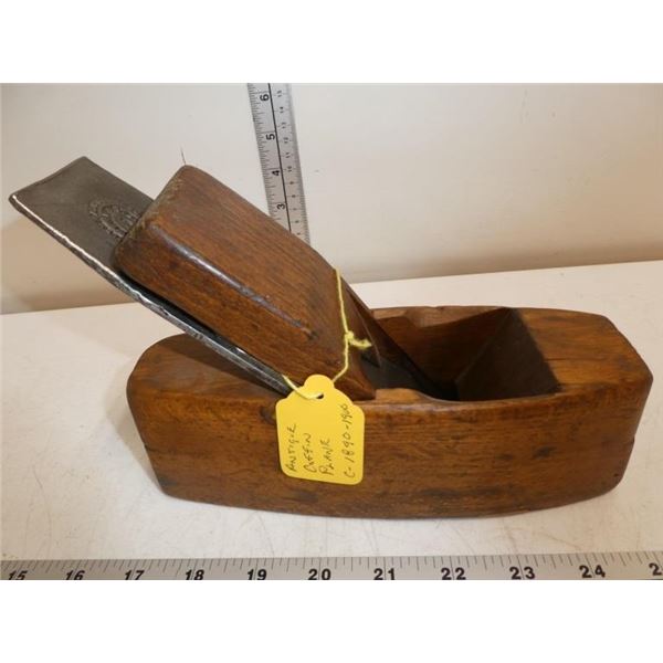 Antique Coffin Plane