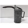 Image 1 : Antique Galvanzied Oil Can with Spout