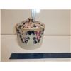 Medalta Hand Painted Lidded Pot