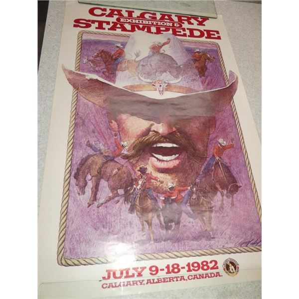 Calgary Stampede Poster 1982