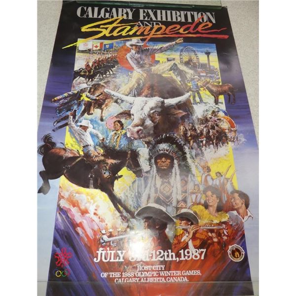 Calgary Stampede Poster 1987