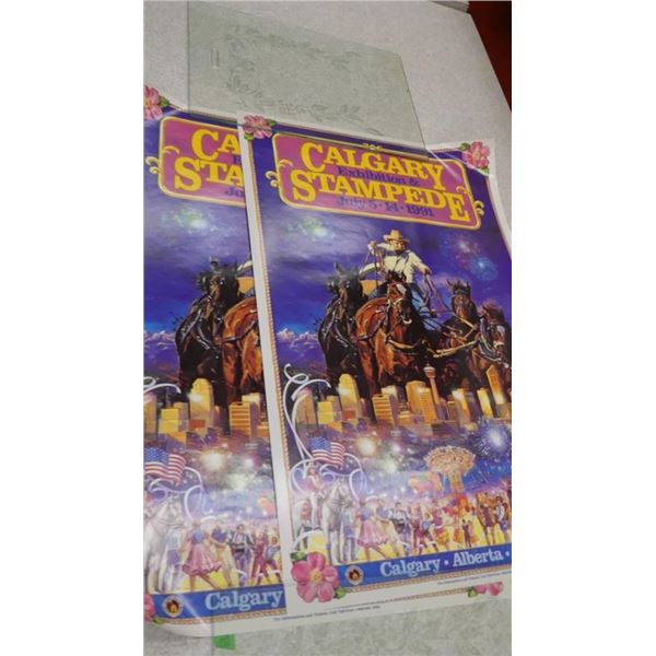 2-Calgary Stampede Posters 1991
