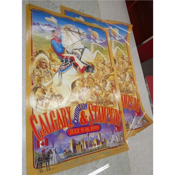 2-Calgary Stampede Posters 1993