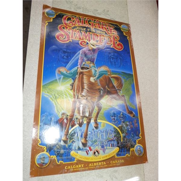 1 Calgary Stampede Poster 1995