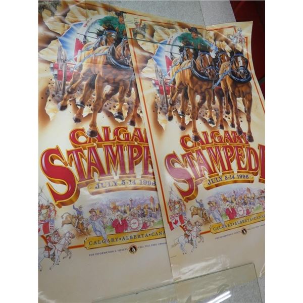 2-Calgary Stampede Posters 1996