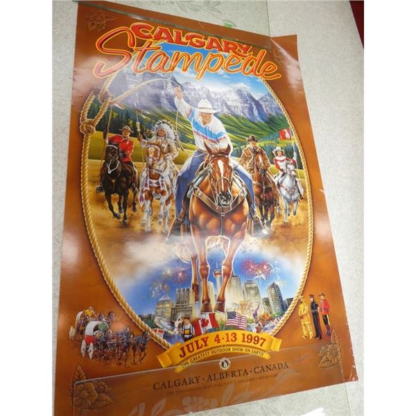 Calgary Stampede Poster 1997
