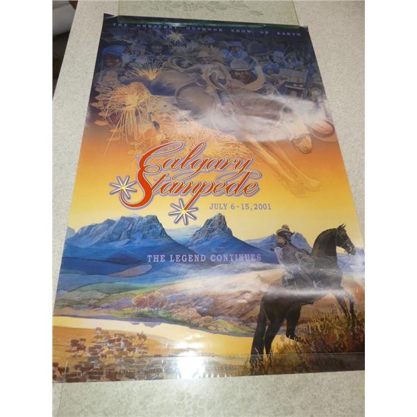 Calgary Stampede Poster 2001
