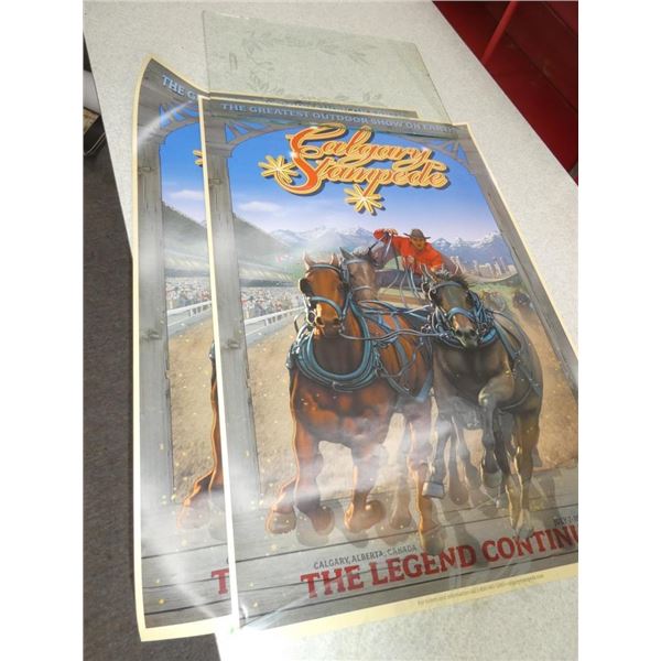 2- Calgary Stampede Posters 2006