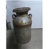 Image 1 : Antique Alpha Milk Lidded Milk  Can