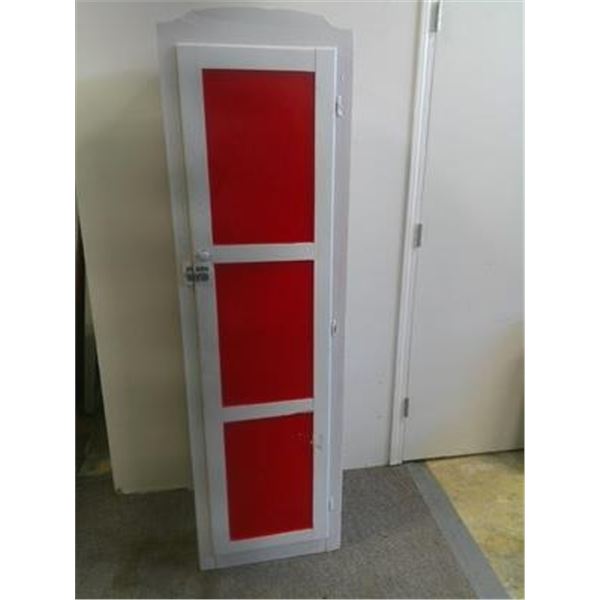 Primitive Painted Cup Board