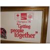 Image 2 : Framed Coca Cola Olympic '76 print
