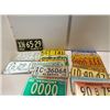 Image 1 : Misc. Vintage Licence Plates