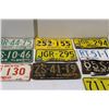 Image 1 : Misc. Antique Licence Plates