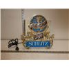 Vintage "Schlitz" Advertsing Light Up, Plastic