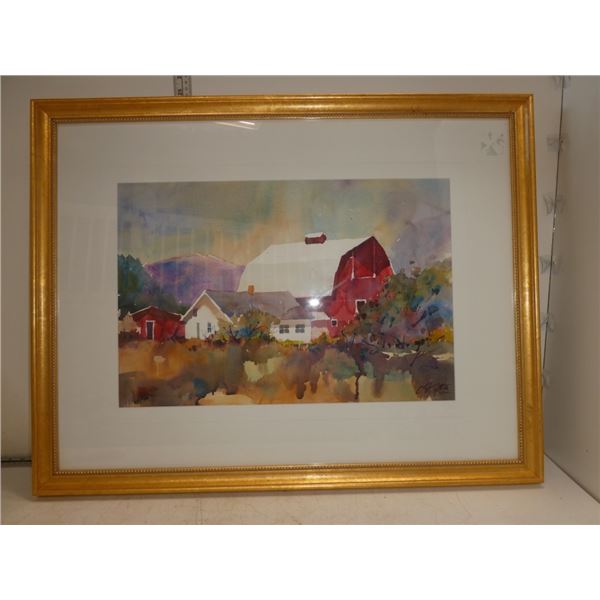 Framed, Signed Original Painting